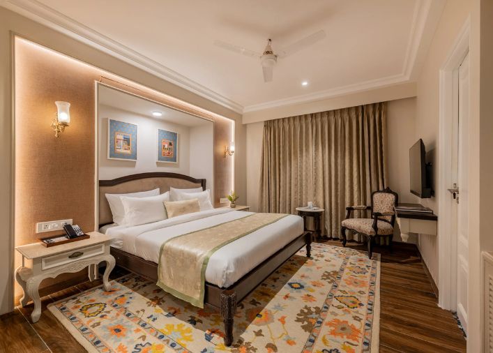 Luxury Rooms in Jodhpur  Jodhpur Boutique Hotel – Superior Room at The Residency